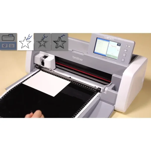 Bộ phụ kiện làm tạo hoa văn đục lỗ Brother (4)