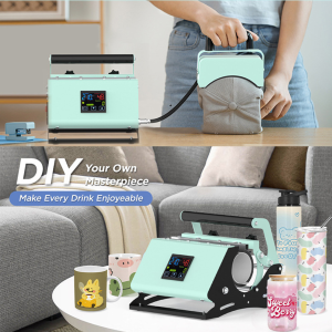 Máy in ly giữ nhiệt, cốc, mũ